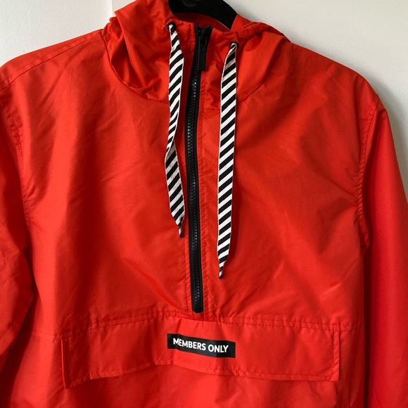 🆕 Members only windbreaker half zip up jacket - Picture 4 of 8